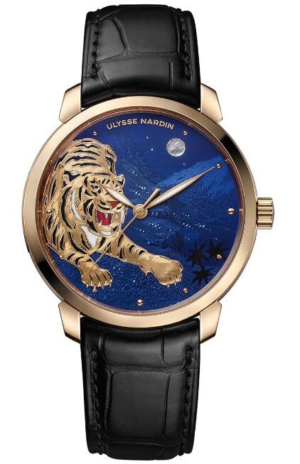 Ulysse Nardin Classico Tiger 8152-111LE-9E-TIGER/1A Replica Watch